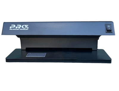 Ручной ультрафиолетовый детектор валют PRO 12 LED-ULTRA Black с УФ-диодами, просмотровый тип, Защита подделок, Компактный прибор