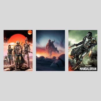 Набір постерів The Mandalorian / Мандалорець