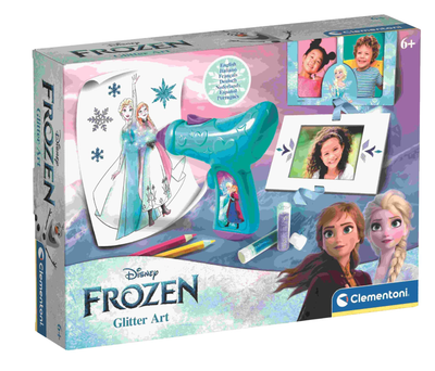 Zestaw kreatywny Clementoni Idea Crativi Frozen 2 Glitter Art (8005125187188)