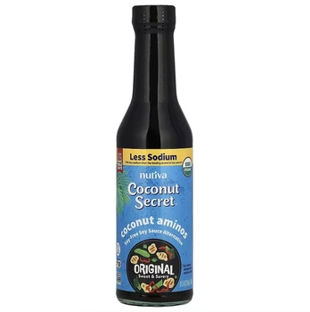 Альтернативный соевый соус без сои, Coconut Secret, Coconut Aminos, оригинальный вкус, 237 мл