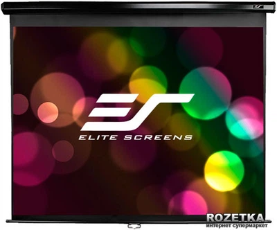 Elite Screens настенный с механизмом возврата 120" (16:9) 149 x 265 (M120UWH2) Black Case