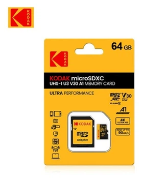 Карта пам'яті KODAK 64Gb MicroSD із адаптером