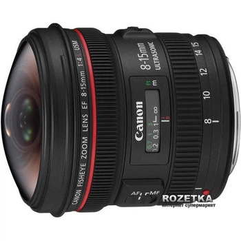 Canon EF 8-15mm f/4.0L USM Fisheye