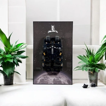 Арт Держатель Рамка 80x50 см. на Стену для Фирменного Конструктора DC Super Heroes Batman Batmobile Tumbler (76240) Бэтмен Автомобиль Бэтмобиль «Тумблер» ДС