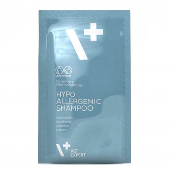 Шампунь Vet Expert Hypoallergenic Shampoo гипоаллергенный шампунь для собак и кошек с чувствительной кожей 20 пак х15 мл (200364)
