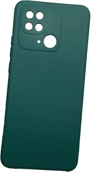 Чехол Cosmiс Soft Case Glass Cam для Poco C40 Green