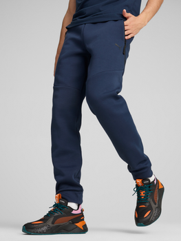 Spodnie sportowe męskie Puma Tech Track Pant 62438814 M Granatowe (4067981025497)