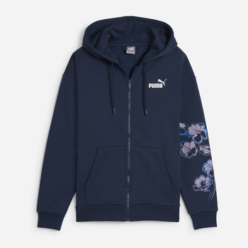 Спортивна кофта жіноча Ess + Floral Vibes FZ Hoodie FL