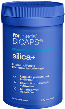 Suplement diety Formeds Bicaps silica+ 60 kapsułek (5903148622651)