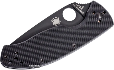 Кишеньковий ніж Spyderco Tenacious G-10 Black Blade (870431)