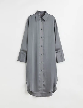 Сукня H&M Ж1108485 (10050026) колір сірий S