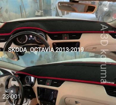 Накидка на панель приладів SKODA Octavia (A7, 3 пок., 5E, ), 2012+
