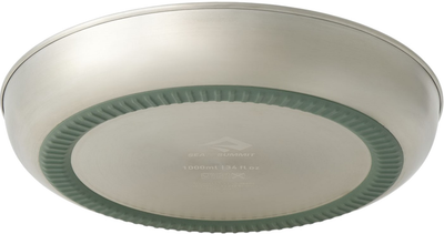 Тарілка Sea To Summit Detour Stainless Steel Plate Laurel Wreath Green 1000 мл (STS ACK039021-662004)