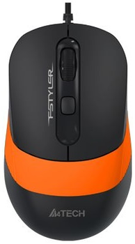 Комьютерная мышка A4Tech Fstyler FM10 1600dpi Orange, USB