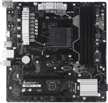 Материнская плата Biostar B450MX-S (sAM4, AMD B450, PCI-Ex16)