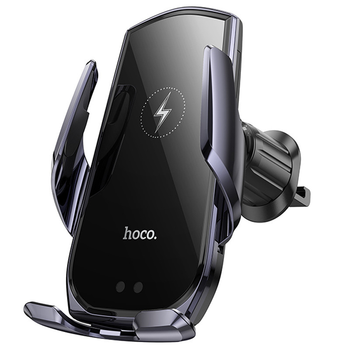 Автотримач із БЗП Hoco CA202 Plus Black