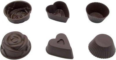 Набор форм для выпечки Lessner Chef Choco 10274 6 шт коричневый