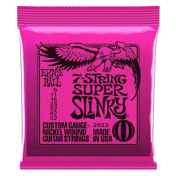 Струны Ernie Ball 2623 9-52 7-string Super Slinky