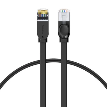 Кабель для интернета Baseus High Speed Six types of RJ45 Gigabit network (3m), Black (PCWL-C01)