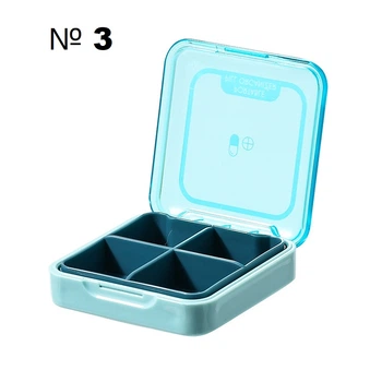 Карманная таблетница на 4 отделения Pill organizer №3