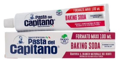 Зубна паста Pasta del Capitano Baking Soda Відбілювальна 100 мл (8002140197000)