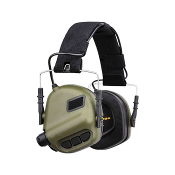 Активные защитные наушники Earmor M31 (FG) Olive (EM-M31-M3-OL)