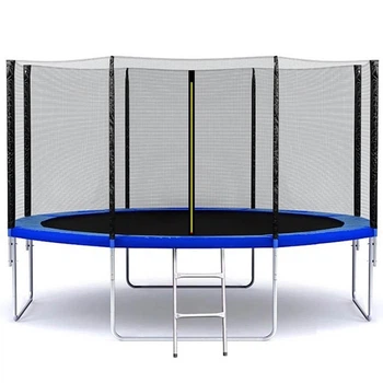 Батут с сеткой и лестницей Sky Jump 374 см (12ft-SkyJump)