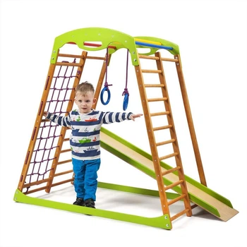 Детский спортивный комплекс для дома SportBaby BabyWood (BabyWood-4)