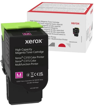 Toner Xerox High Capacity C310/C315 006R04366 Magenta