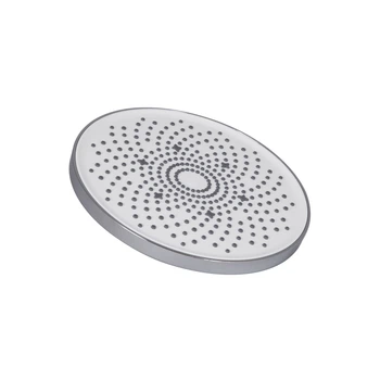 Лейка для верхнего душа Qtap Hlavova D 230 мм круглая Chrome/White