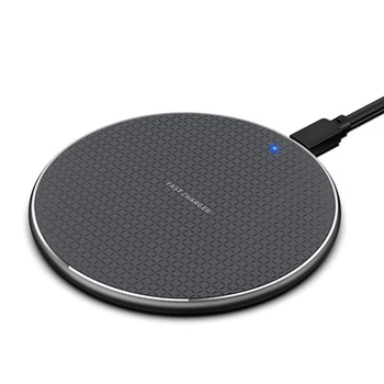 Универсальная беспроводная зарядка Qi Colmi K10 Charger Чорна k10_black