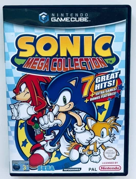Sonic Mega Collection, английская версия - диск Nintendo GameCube, Б/У