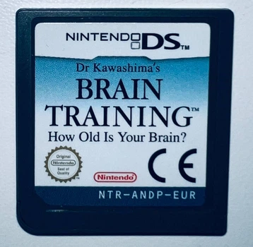 Dr. Kawashima's Brain Training How Old Is Your Brain?,англ. версія, без коробки - картридж Nintendo DS, Б/В