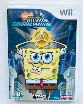SpongeBob's Atlantis SquarePantis,английская версия - диск Nintendo Wii, Б/У