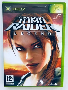 Lara Croft Tomb Raider Legend, английская версия - диск для XBOX Original, Б/У