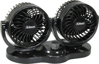 Вентилятор в салон (Elegant) 4 12V (двойной) (EL 101 545)