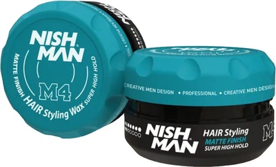 Матовая помада для укладки волос Nishman Matte Pomade М4 100 мл (8682035081081)