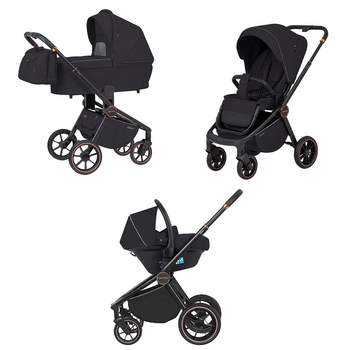 Коляска універсальна 3в1 CARRELLO Epica CRL-8511/1 (3in1) Space Black