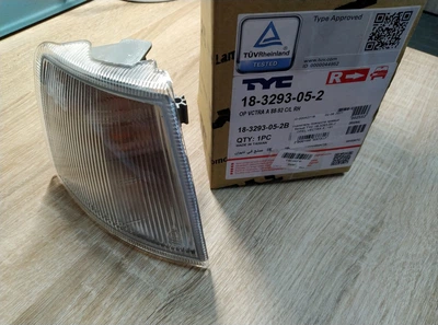 Покажчик повороту правий білий TYC 18-3293-05-2 OPEL VECTRA A ->91