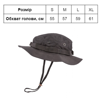 Панама тактична KOMBAT UK Boonie Hat US Style Jungle Hat