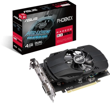 Відеокарта ASUS Radeon RX 550 Phoenix 4GB GDDR5 (PH-RX550-4G-EVO)