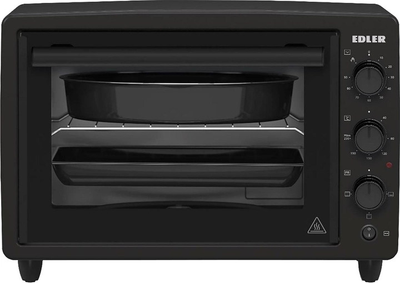 Піч електрична Edler EDEO-3802-Black 38 л