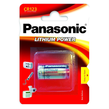 Батарейка PANASONIC CR123A 3V 1 шт