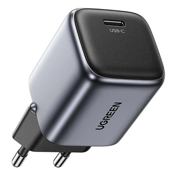 Блок - зарядный адаптер Ugreen CD319 Nexode 30W сетевое зарядное устройство серое