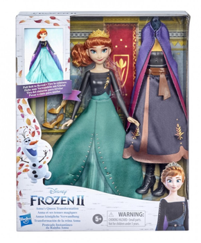 Lalka Hasbro Frozen 2 Magiczna przemiana Anny 28 cm (5010993694525)