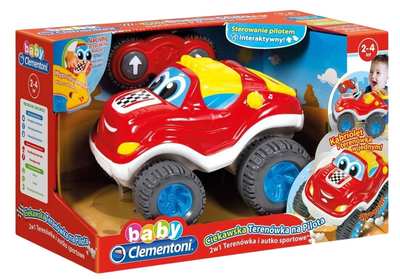 Позашляховик на радіокеруванні Clementoni Baby 2 in 1 (8005125505265)