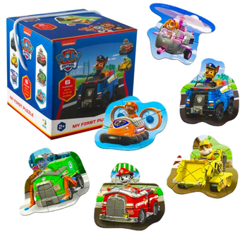 Пазл DoDo «Paw Patrol. 200535 Готові до дії» 4-6-8 ЕЛЕМЕНТІВ