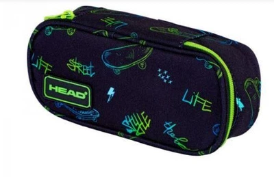 Пенал шкільний HEAD Skate Lifestyle 1відділення AC6 503024028 22х9.5х7.5 см