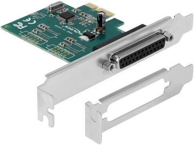 Плата-адаптер Delock PCI Express x1 - 1 x паралельний IEEE1284 (90412)