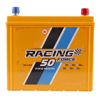 Автомобильный аккумулятор RACING FORCE Premium 6CT 50Ah Asia R+